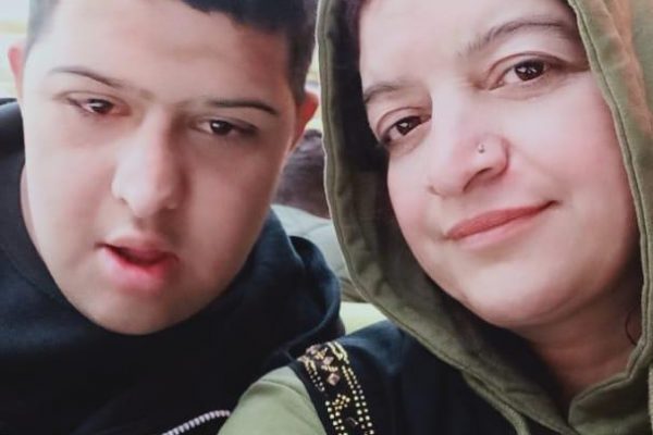 Mother and son