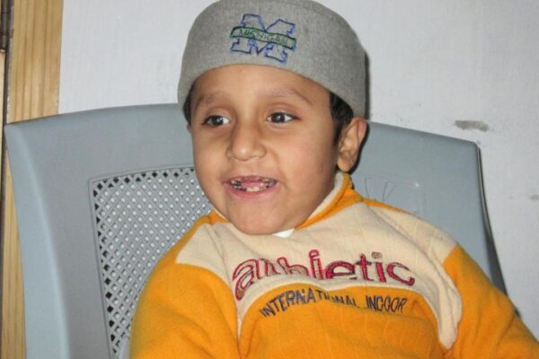 A picture of the author's son
