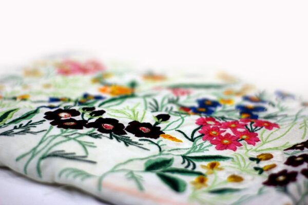 A piece of embroidery